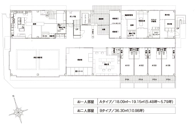 アルファリビング高松松縄 間取図