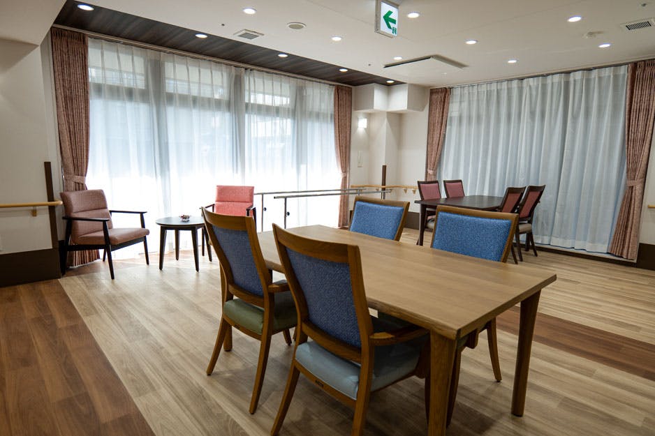リアンレーヴ港南台 食堂兼機能訓練室