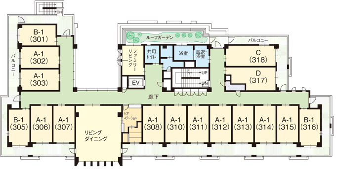 アライブ久が原 間取図