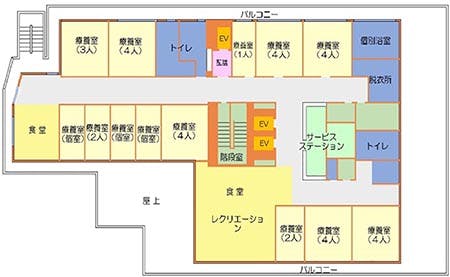 介護老人保健施設国立あおやぎ苑立川 間取図