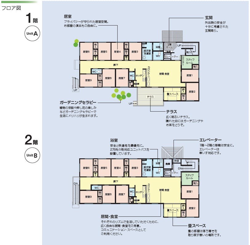 ニチイケアセンター春田 間取図