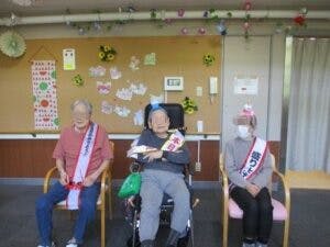 住宅型有料老人ホームウェルネステラス富岡 お誕生日会