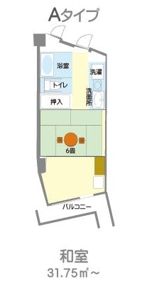 ぽっかぽか・熱海館1号館 間取図