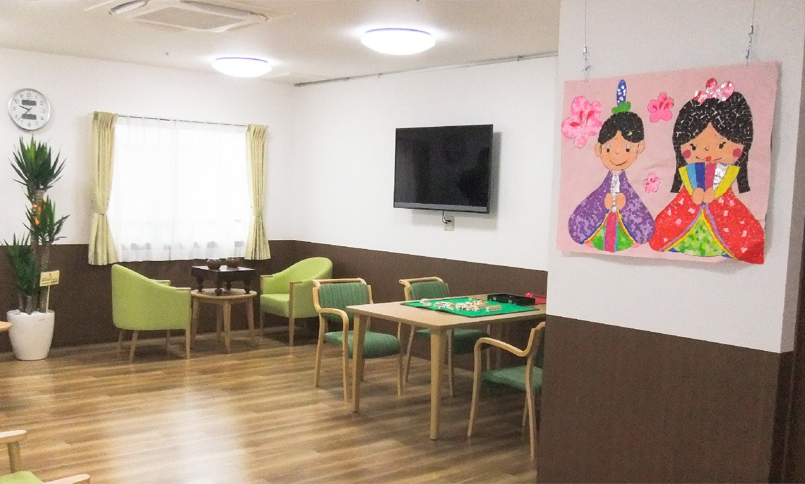 サービス付き高齢者住宅スマイル本荘 共有スペース