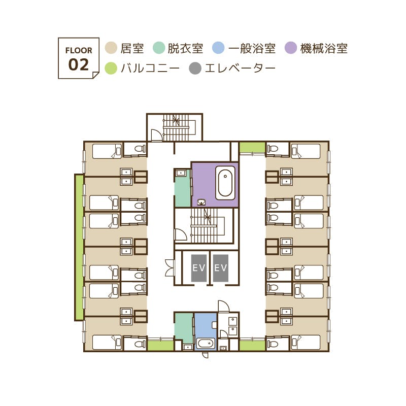 HIBISU生野 間取図