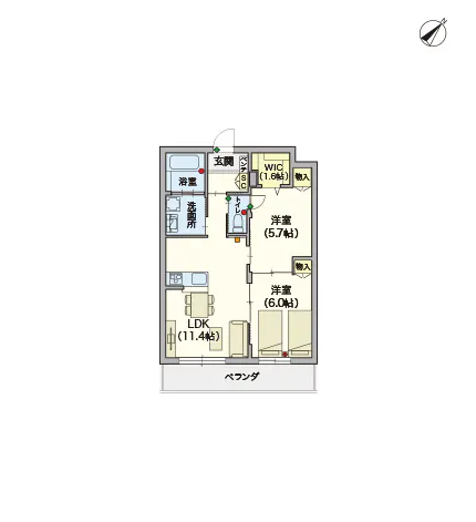 ヘーベルVillage本鵠沼2丁目 間取図