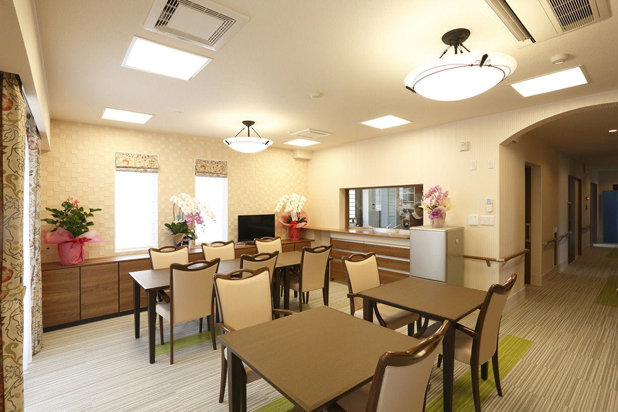 シャロームきこえ王子台 リビングダイニング