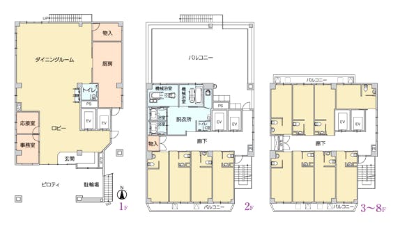 グレースヴィラ住吉 間取図