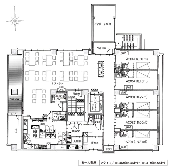 アルファリビング岡山西川緑道公園 間取図