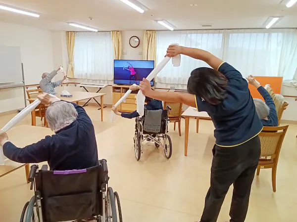 介護付有料老人ホームみんなの家・久喜 健康体操