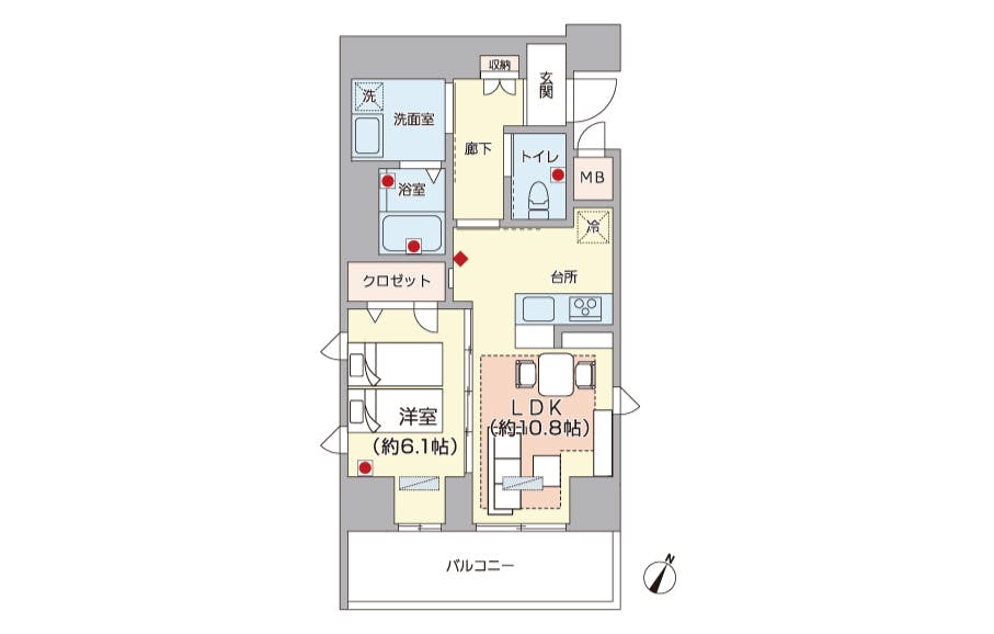 グランドマスト板橋本蓮沼 間取図
