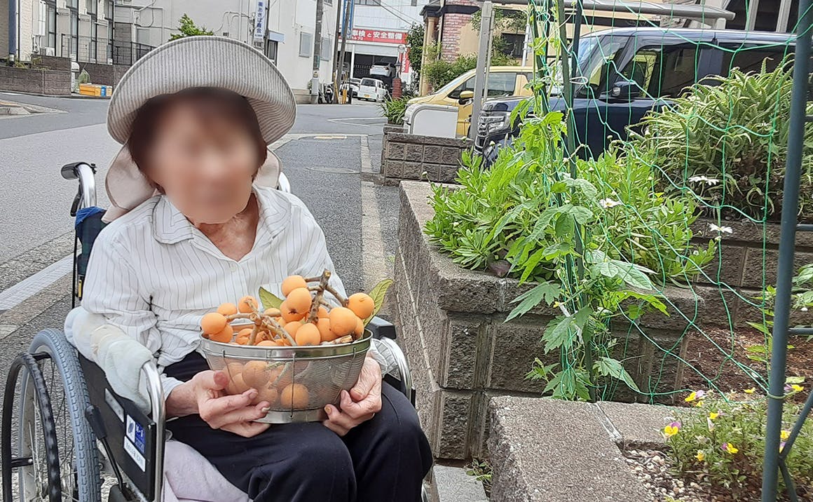 グループホームたのしい家江戸川 家庭菜園