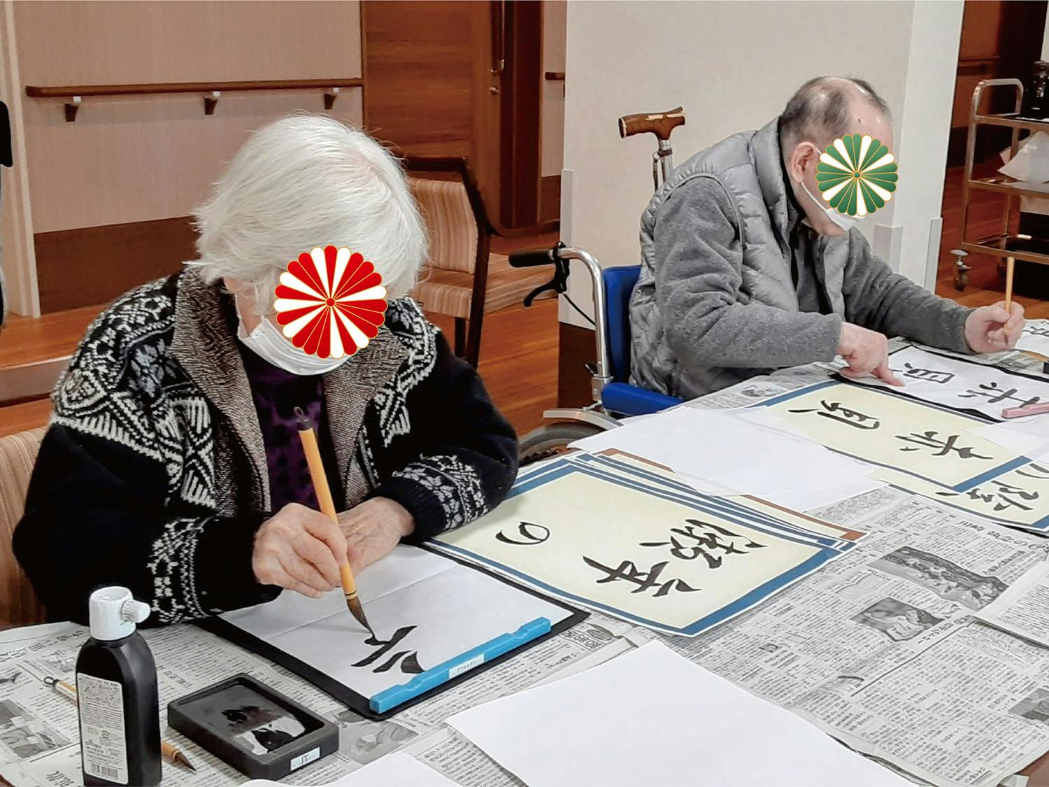 ITフォレストこだいら 書道