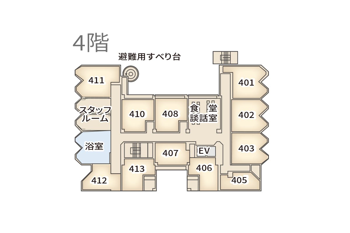 介護付有料老人ホーム ソラスト江戸川 間取図