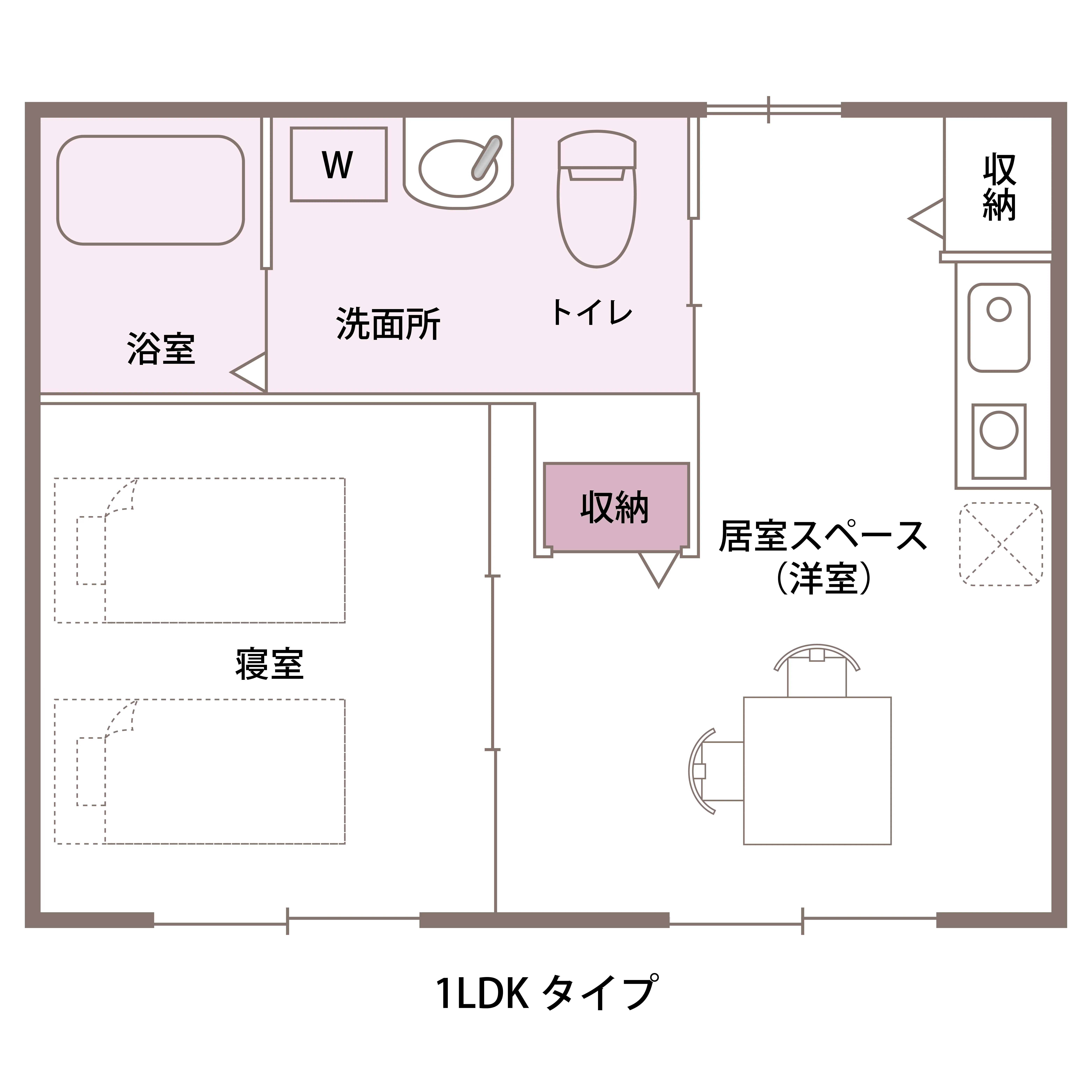 グランドマストやさしえ川口三ツ和 間取図