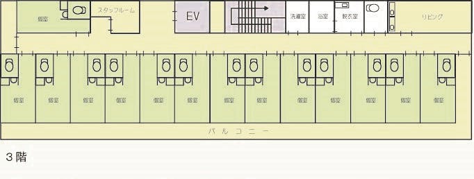 プラチナ・シニアホーム板橋徳丸 間取図