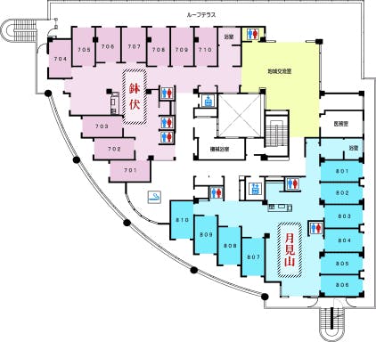 特別養護老人ホーム須磨シニアコミュニティ 間取図