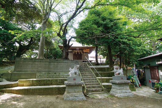 アズハイム横浜上大岡 白山神社