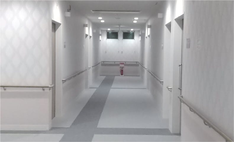 すずらん岩倉市 廊下