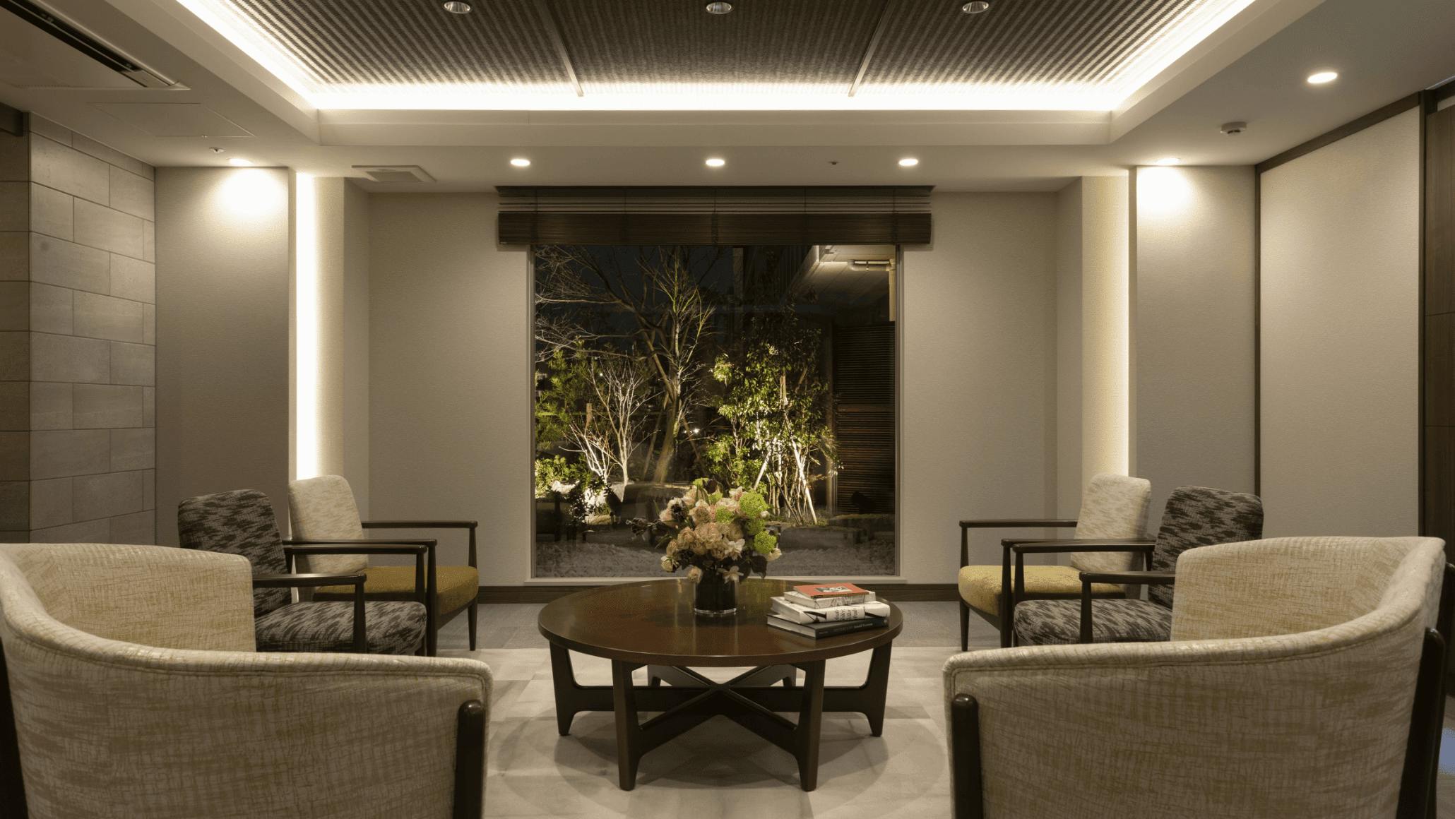 クレールレジデンス横浜十日市場シニアレジデンス ラウンジ