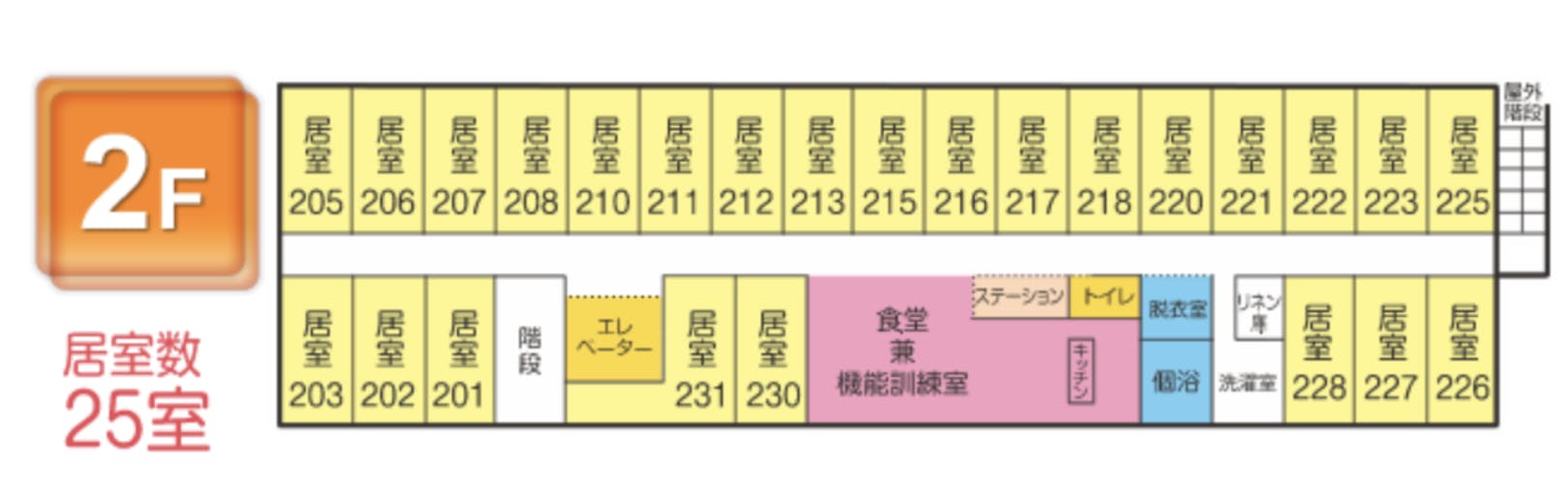 さわやかそう花の里 間取図