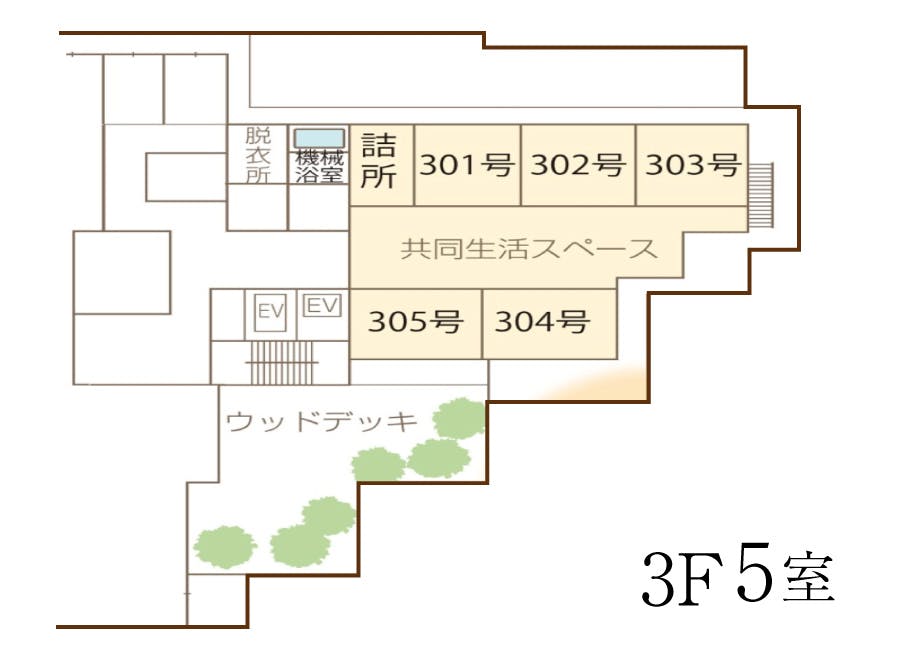 サービス付き高齢者向け住宅ルルポ泉ヶ丘 間取図
