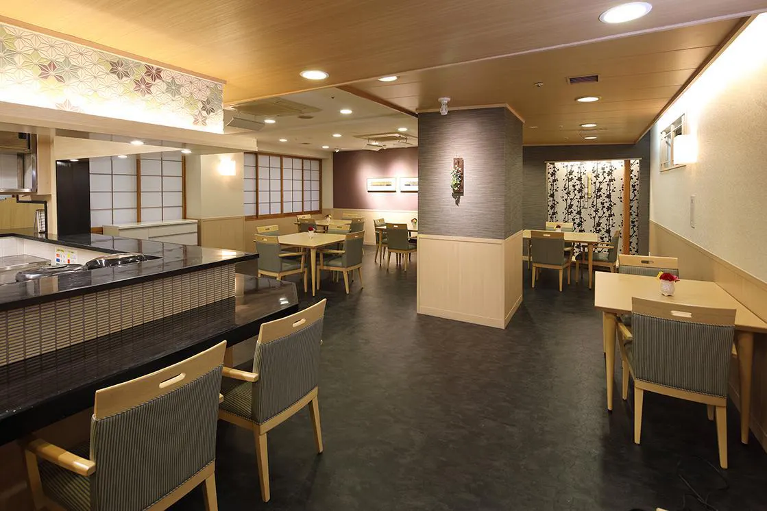 グランダ松原・世田谷 ダイニングルーム兼機能訓練室