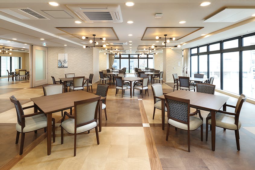 ボンセジュール水前寺 2F ダイニングルーム兼機能訓練室