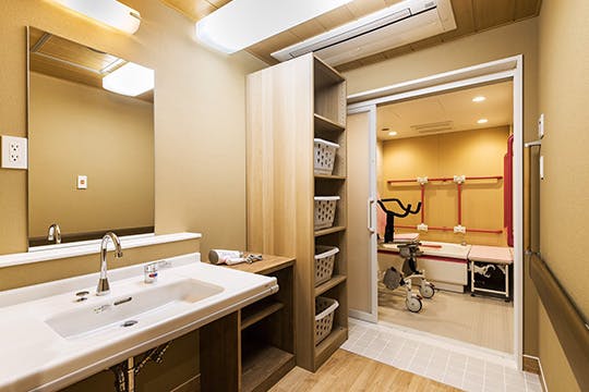 IoT美しい日本のだんらん フロア浴室