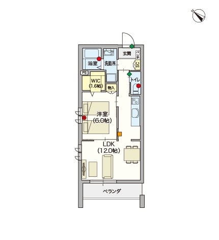 ヘーベルVillage原町田 間取図