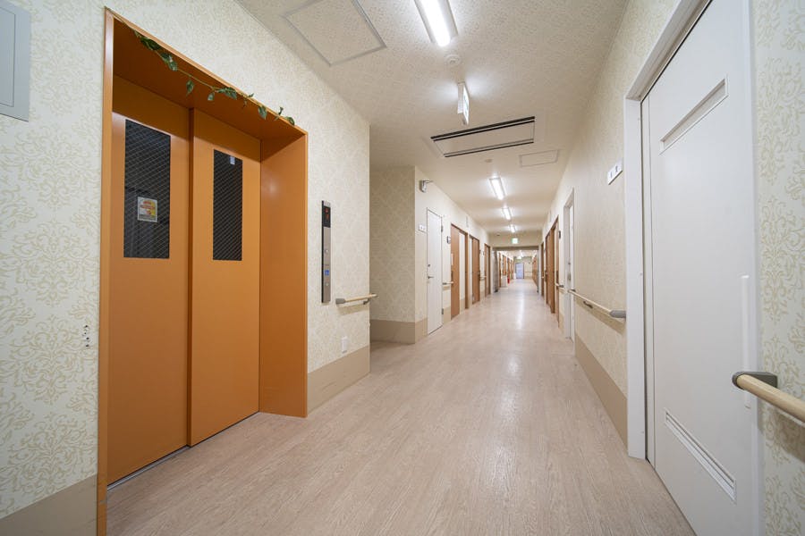 クランコート堺 廊下