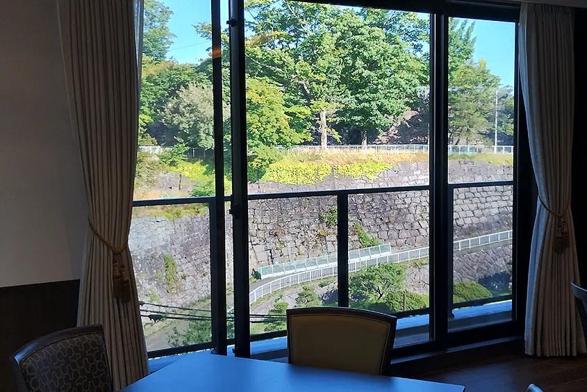 リハビリホームボンセジュール菜園 6F ダイニングルームからの眺望