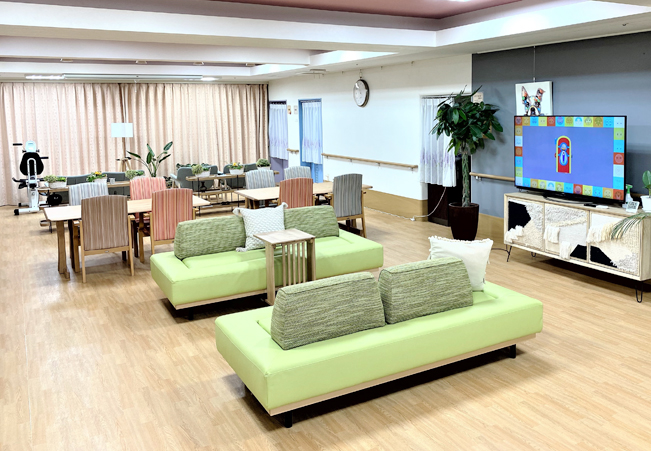 シティホーム山鼻 憩いの空間