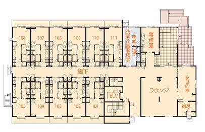 エルダーガーデン四條畷 間取図