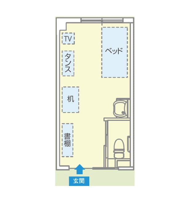 チャーム郡山九条 間取図