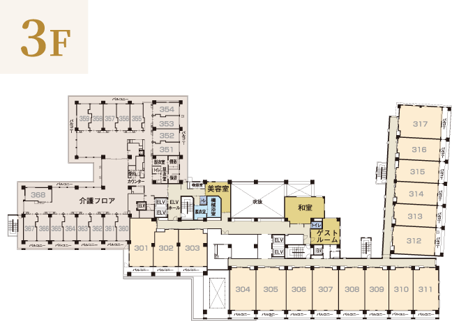 東急ウェリナ大岡山 間取図