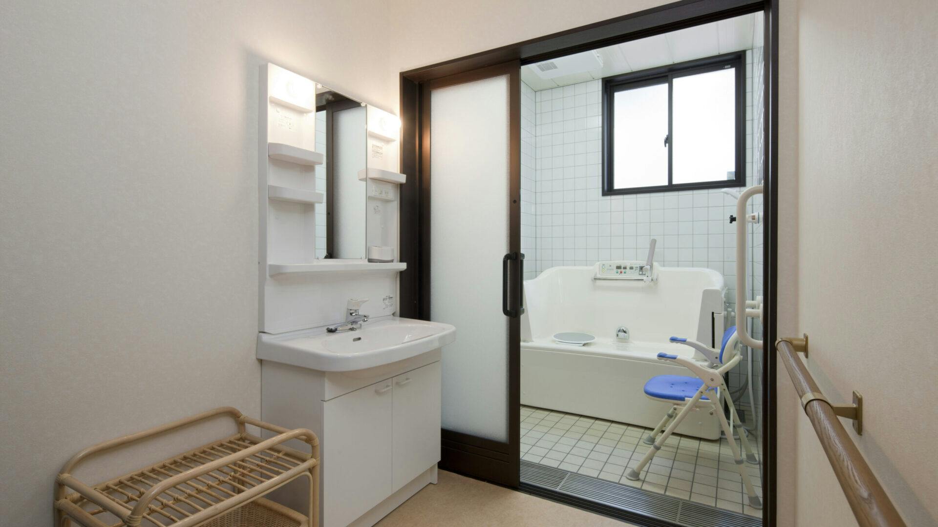 プレジール豊中 脱衣所