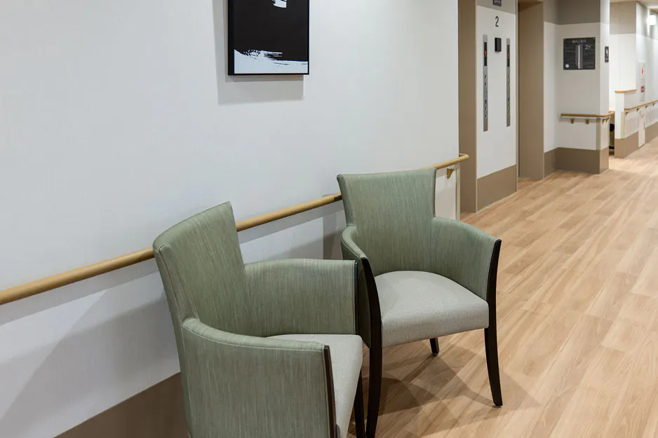 リアンレーヴ市ケ尾壱番館 廊下