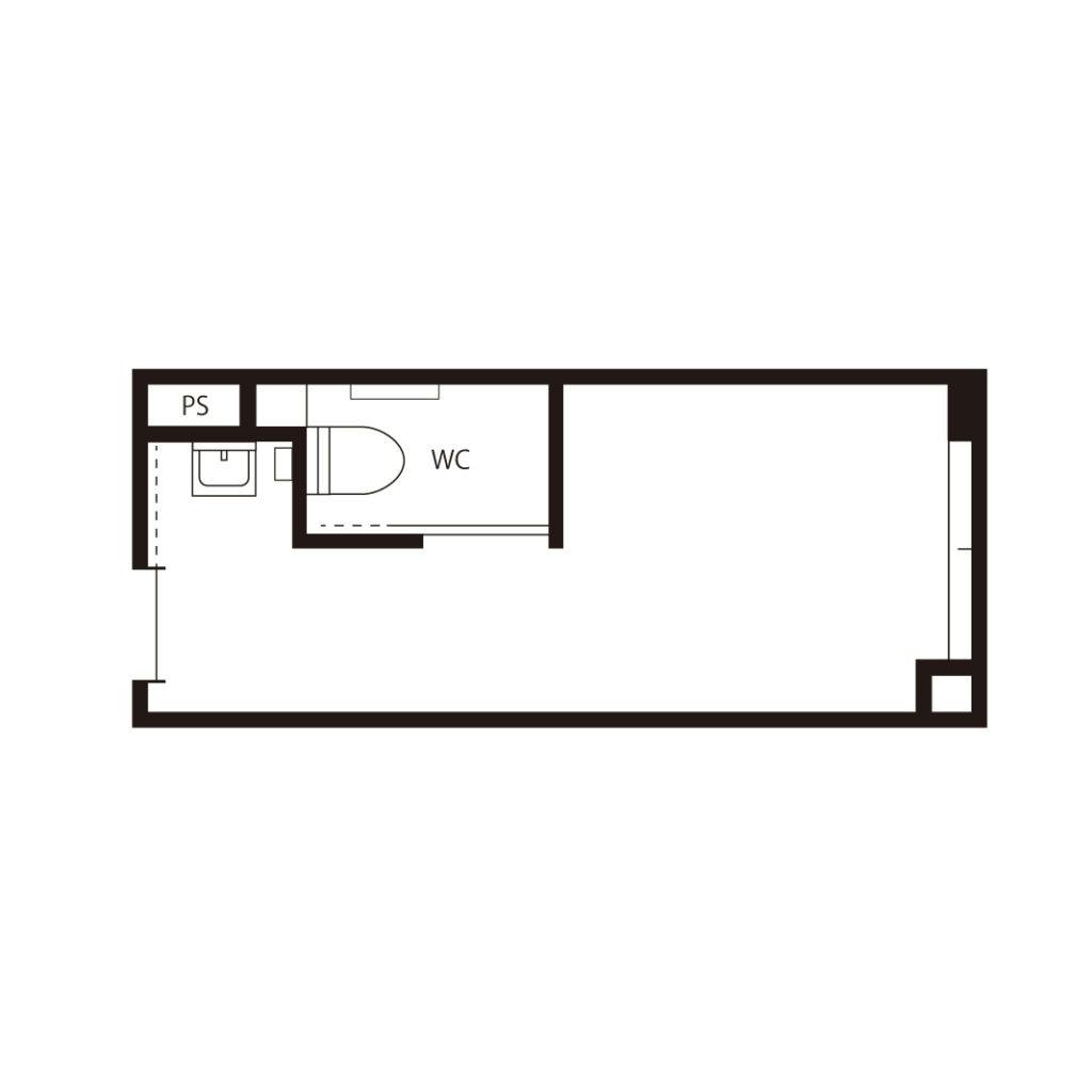 パリアティブケアホームにじの大蓮 間取図