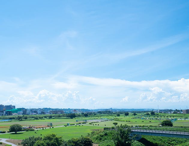 リアンレーヴ二子玉川 屋上風景