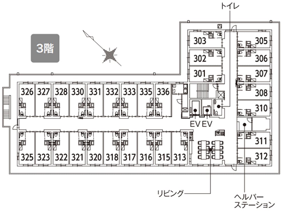 イリーゼ都賀桜木 間取図