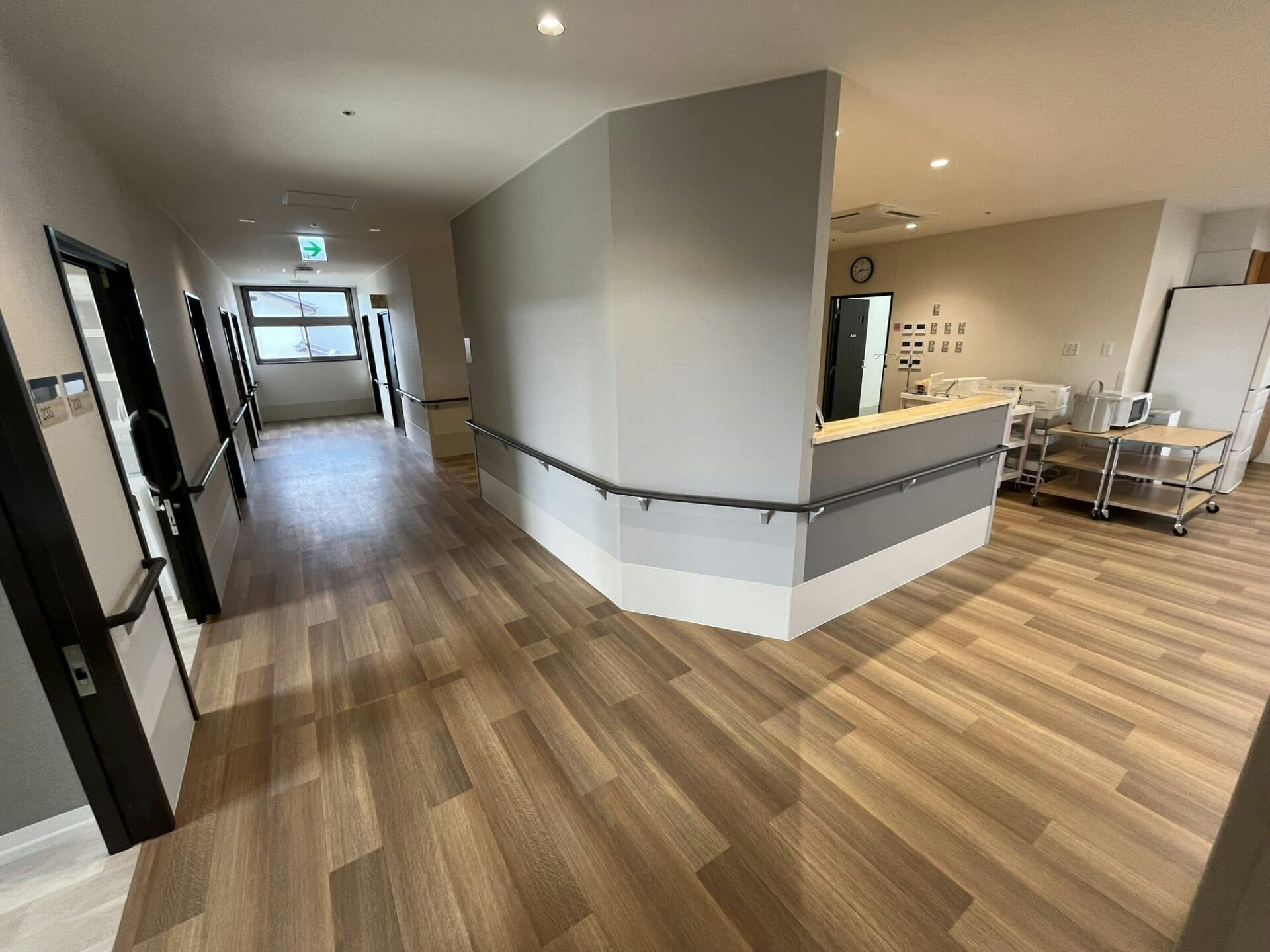 【パーキンソン病専門施設】PDハウス大津 廊下