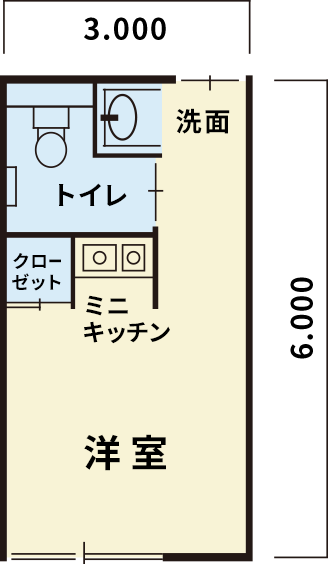 たなごころ竹城台 間取図