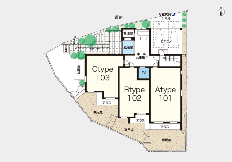 ヘーベルVillage 練馬ASAHIDAI 間取図