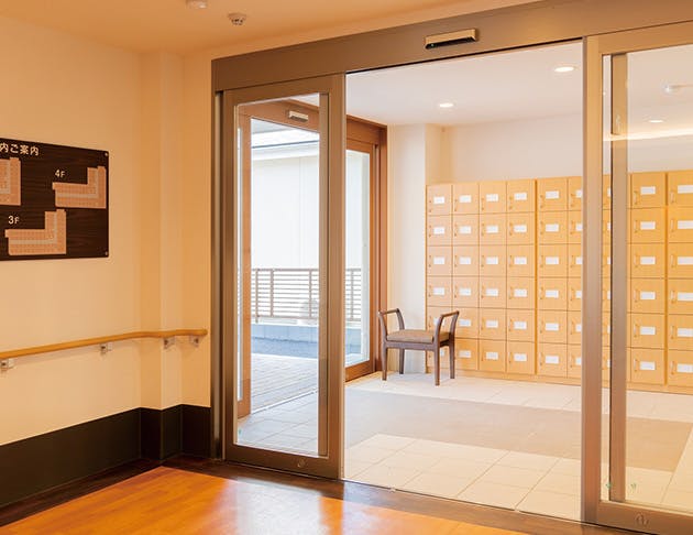 リアンレーヴ鶴巻温泉 下足コーナー