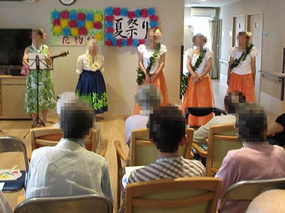 グループホーム花物語こくぶんじ 夏祭りのイベント