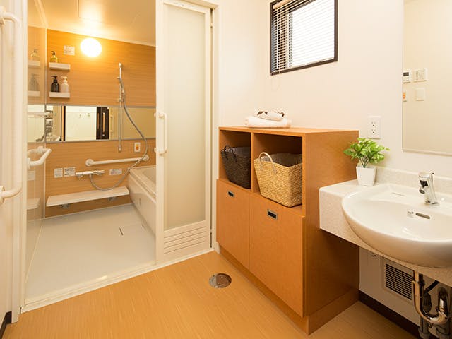 トートイス前橋 脱衣所