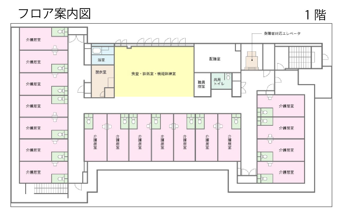 クオレ門真 間取図
