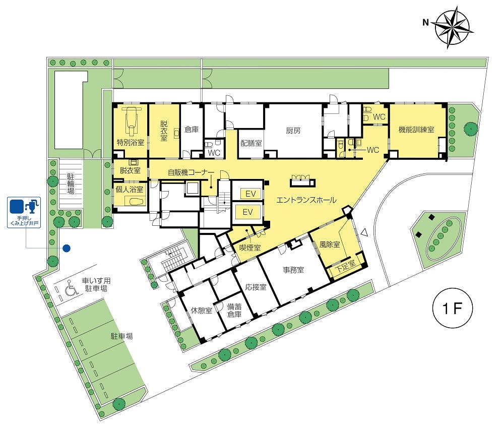ニチイホーム住吉 間取図