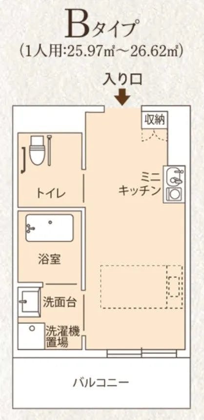ココファン横浜神大寺 間取図
